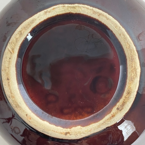 Vintage Hull Tea Pot with Lid Brown Drip Pottery Mid Century Modern - Picture 10 of 10